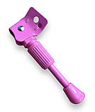 Підніжка на дитячий велосипед на колесо 12 дюймів рожева, фото 3