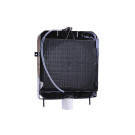 Радіатор охолодження ТАТА DongFeng 244/240 410х470х165 мм, фото 2