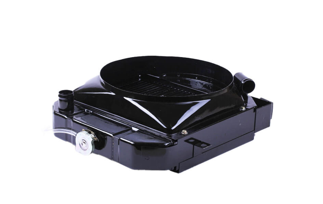 Радіатор охолодження ТАТА DongFeng 244/240 410х470х165 мм, фото 1