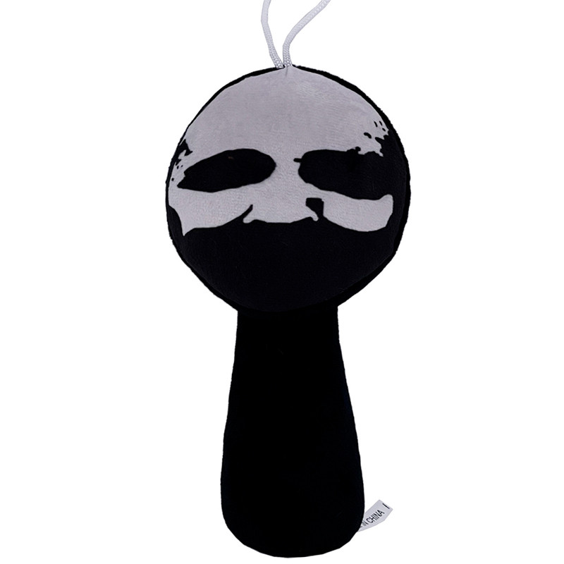 Іграшка Horror Black персонаж Vocal з гри Incredibox Sprunki м'яка іграшка Пружні Фаза 2 для дітей