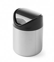 Контейнер для сміття настільний Ø120x(H)165 мм 440704 Hendi Stainless steel