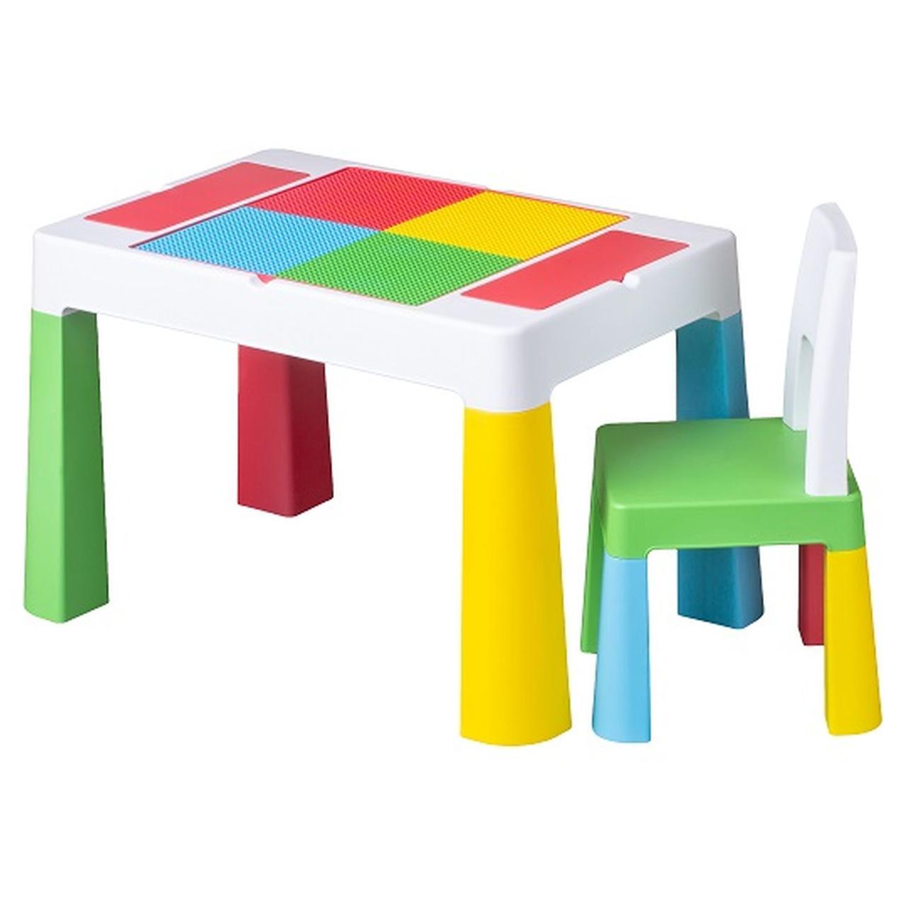 Комплект стол и стул Tega Multifun ECO set (table, 1 chair) MF-004-134 multicolor (мультиколор)
