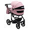 Коляска 2 в 1 Adamex Locco Tip TK-24 рожевий, фото 6