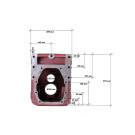 Корпус заднього мосту DongFeng 244/240, фото 3