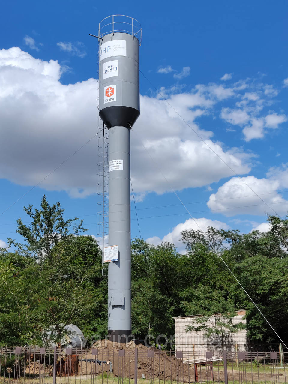 Водонапірна Башта ВБР-25 м3, фото 1