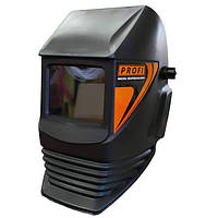 Маска зварника Профі, скло 90х110мм (Кріплення + накладка) (77-1119)