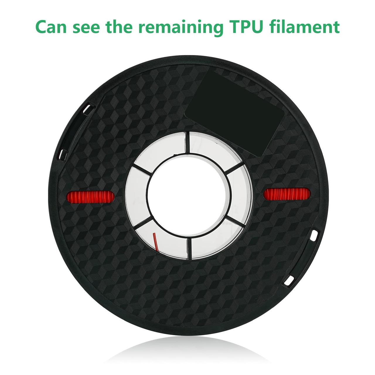Пластик філамент для 3D-печати KINGROON TPU Red