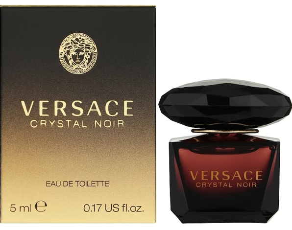 Versace Crystal Noir Туалетна вода для жінок, 5 мл Мініатюра, фото 1