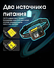 Налобний ліхтар Nitecore HA13 з білим та червоним світлом 350лм 3xAAA USB-C (7 режимів), фото 7
