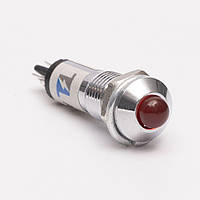 Світлодіодний індикатор металевий AD22B-8 220v AС
