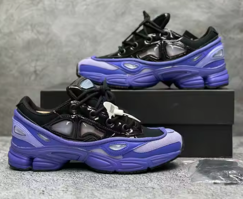 RAF SIMONS × adidas ozweego Ⅱ 箱付 Чоловічі кросівки Adidas x Raf Simons Ozweego 2 Marine/Black