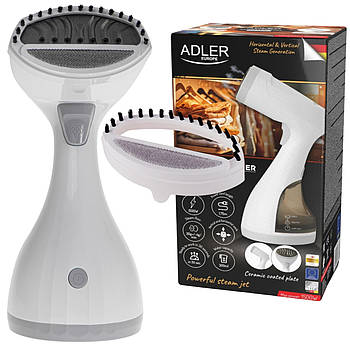 Ручний відпарювач для одягу Adler AD 5042 - 1500Вт, 280мл, 30сек нагріву, щітка в комплекті