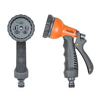 Пистолет для полива 8 функций пластиковый Bradas GL7202P Gold Line