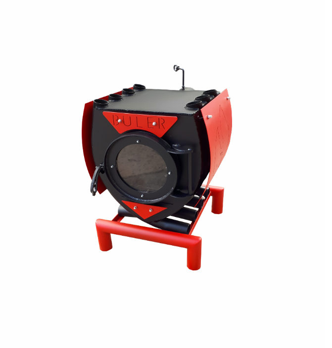 Піч Булер'ян Тип-02 з великим склом і зольним ящиком і захисним кожухом Buller, фото 1