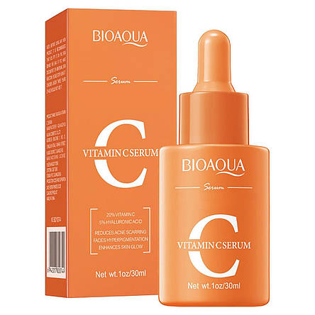 Сироватка для обличчя з вітаміном С Bioaqua Vitamine C Face Essence 30 мл, фото 1