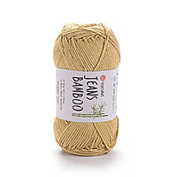 Yarnart JEANS BAMBOO (Джинс Бамбук) No 130 беж (Пряжа бамбук, нитки для в'язання)