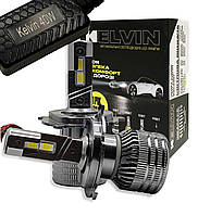 Автомобільні led лампи h4 KELVIN KSeries - 8000Lm - 6000K для головного світла- Рік гарантії