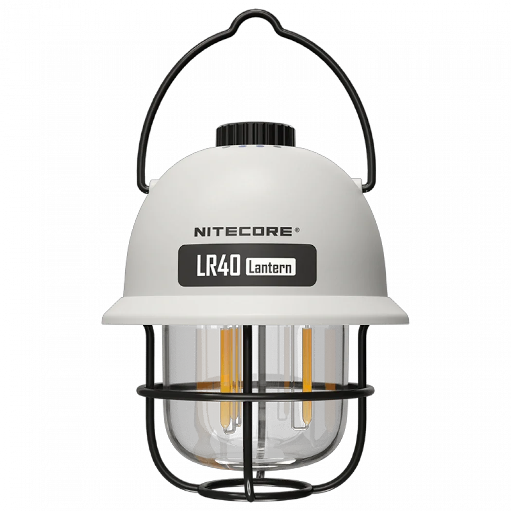 Кемпінговий підвісний ліхтарик Nitecore LR40 100лм з Power Bank Type-C (Білий), фото 1