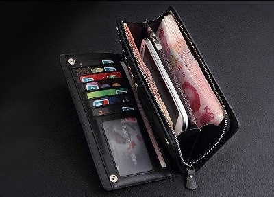 Стильный мужской клатч портмоне кошелёк Curewe Kerien - фото 6 - id-p451900688