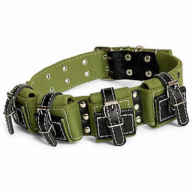 Нашийник брезентовий подвійною з кишенями для обважнювачів