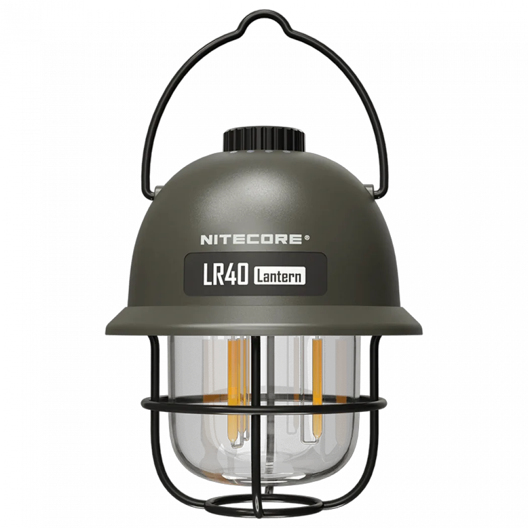 Туристичний ліхтарик з Power Bank Nitecore LR40 100лм Type-C (Зелений)