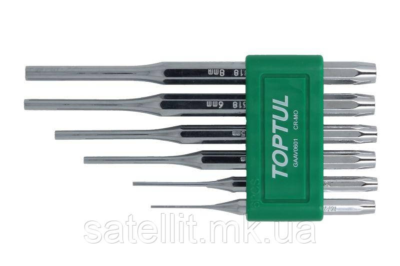 Набір виколоток 6 шт. TOPTUL, GAAV0601, фото 1