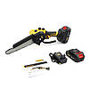 Акумуляторна міні пила DeWalt DCM190HN (24V, 5Аh) щіткова, напівавтоматичне мастило ланцюга, фото 10