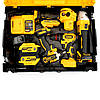 Набір 4в1 АКБ DeWalt 36V (Шуруповерт ударний DCD796 + УШМ DCG405 + Гайковерт DCF894 + Міні-пила DCM160N), фото 11