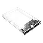 Зовнішня кишеня XON MemoryCase для 2.5" SATA HDD/SSD USB 2.0 (XHC2A12S21PT 2179) Прозора, фото 3