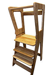 Дитяча вежа Монтессорі, вежа помічника з високоякісного дуба