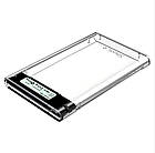 Зовнішня кишеня з дисплеєм XON MemoryCase для 2.5" SATA HDD/SSD USB 3.1 Type-C (XHC2C13S21PT 2209) Прозора, фото 2