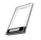 Зовнішня кишеня з дисплеєм XON MemoryCase для 2.5" SATA HDD/SSD USB 3.1 Type-C (XHC2C13S21PT 2209) Прозора, фото 3
