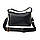 Женская сумка через плечо кросс-боди экокожа черный Арт.CM7290 black DavidJones Франція, фото 5