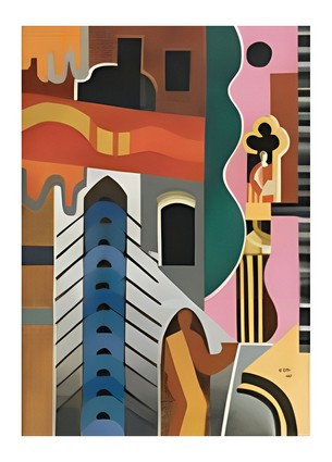 Листівка Українське мистецтво - Венеція, 1925, фото 1