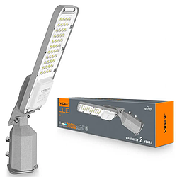 Вуличний LED ліхтар прожектор VIDEX |IP65, SLE17, 30W, 3300Lm, 5000K, 220V| Сірий VL-SLE17-0305