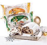 Різдвяний кекс штоллен з марципаном та родзинками Stollen Goldora Edelmarzipan 1 кг, фото 5