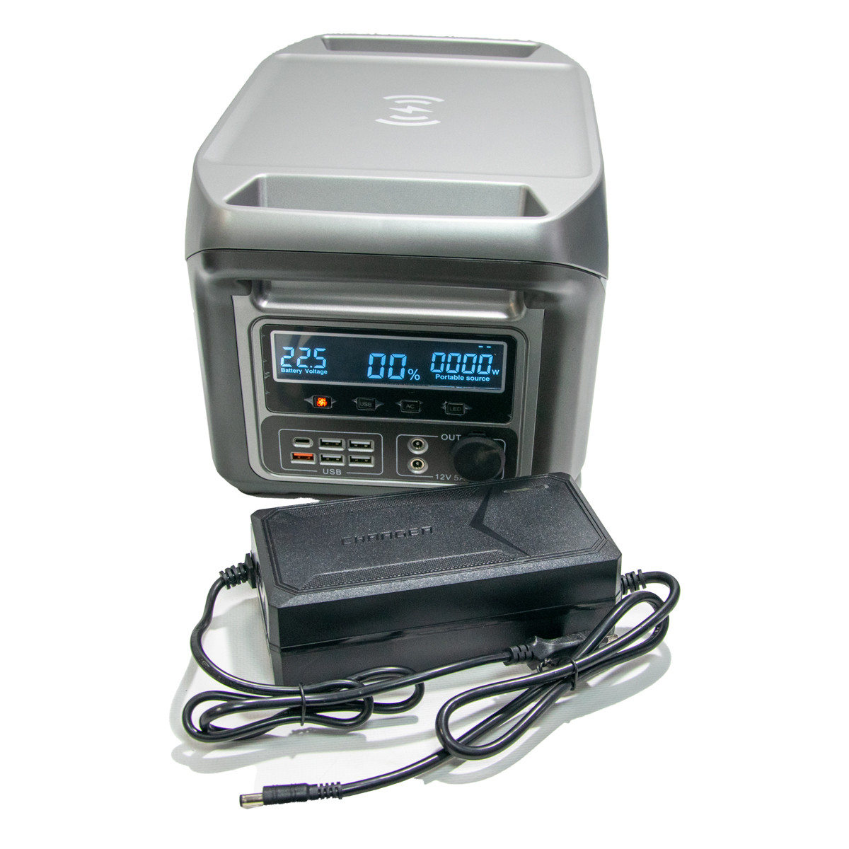 Зарядна станція 1000 ват UKC Sine 1000w 25.6V, 30A, екофлоу для дому, квартири, з чистою синусоїдою