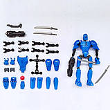 Фігурка Іграшка Робот Titan Lucky 13 Dummy рухливий улюбленець дітей Синій, фото 2