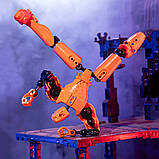 Фігурка Іграшка Робот Titan Lucky 13 Dummy рухливий улюбленець дітей Помаранчевий, фото 2