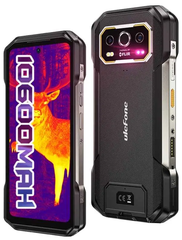 Захищений смартфон Ulefone Armor 27T 12/256Gb Helio G99 Тепловізор