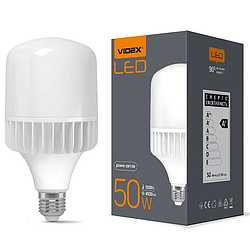 LED лампа VIDEX |A118, 50W, E27, 5000K, 220V| Білий VL-A118-50275