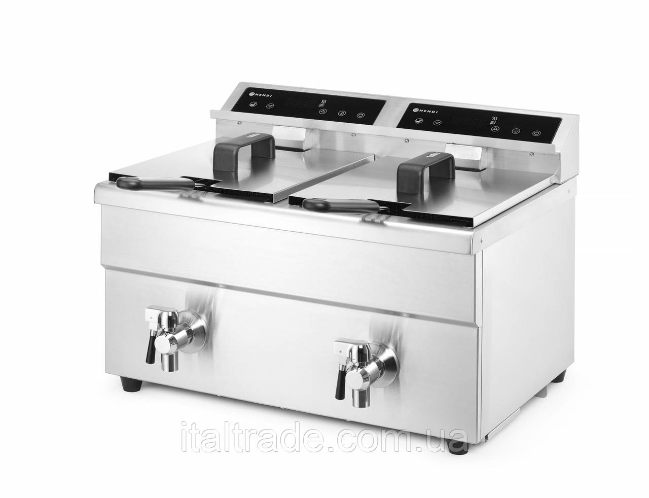 Фритюрниця індукційна двопостова Hendi 215 029 об'ємом 8+8 л