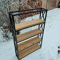 Полиці та стелажі з дерева