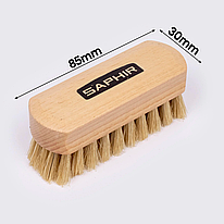 Полірувальна щітка Saphir Polisher Brush, світла свиняча щетина, 8,5х3см