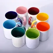 Чашка з кольоровою серединою, фото 1