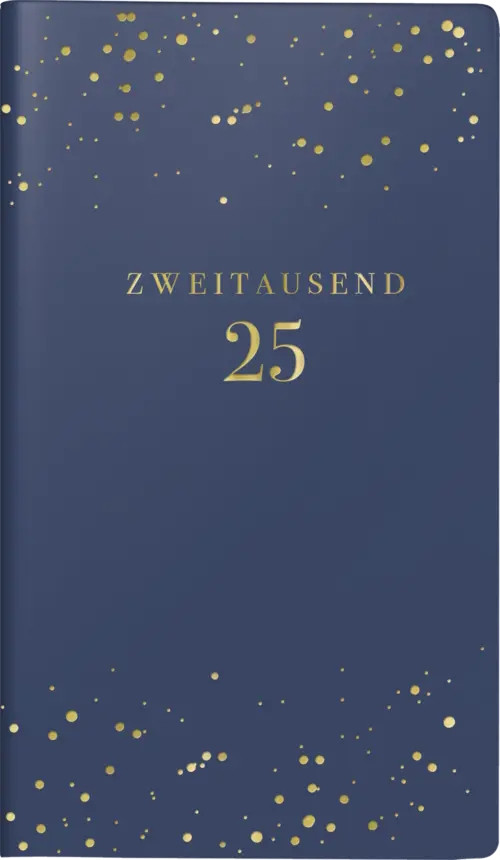 Тижневик датований 2025 Brunnen А6 Starry Night 7016915045