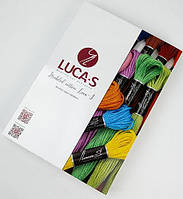 Карта кольорів муліне Luca-S (із зразками)