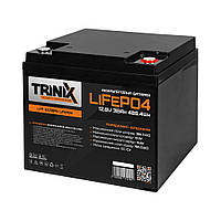 Акумуляторна батарея літій-залізо-фосфатна 12.8В 38А*год Trinix 12V38Ah LiFePO4