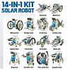 Конструктор на сонячних батарейках 14 в 1 Solar Robot 2115A, фото 8
