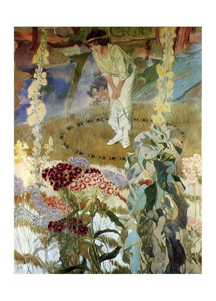 Листівка Українське мистецтво - Казка, 1914, фото 1